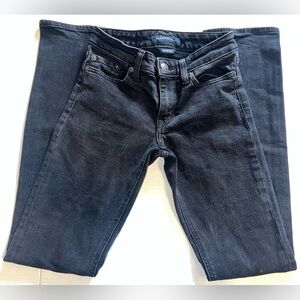 Size 00 Aeropostale Black Jeans, Mid Rise Boot